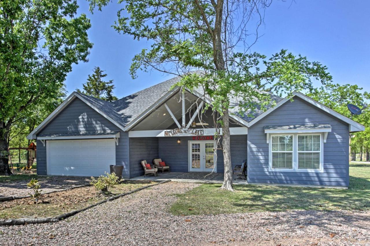Modern Retreat With Gas Grill - Walk To Lake Texoma! Kingston Exterior foto